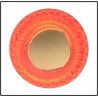 Espejo de crochet de 1.5 cms (Naranja)