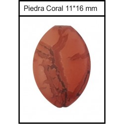 Piedra Oval 11*16mm Coral