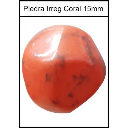 Piedra Irreg Coral 15mm