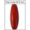 Piedra Tubo Coral. 20 Uds