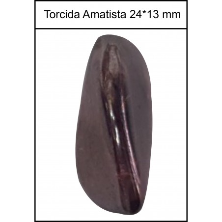 Piedra Torcida Amatista. 20 Uds