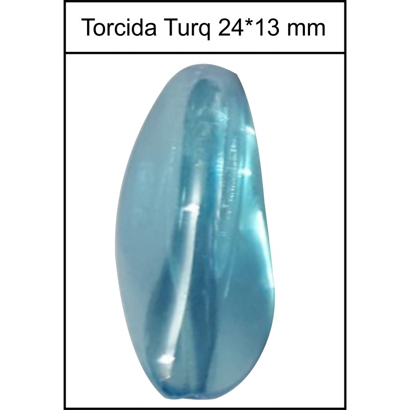 Piedra Torcida Turquesa. 20 Uds