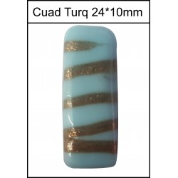 Tubo Cuad. 24*10mm(10 uds)