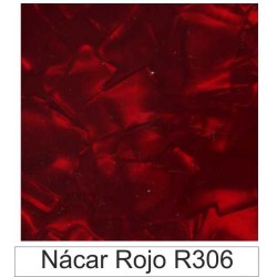 Acetato celulosa Nácar rojo R306