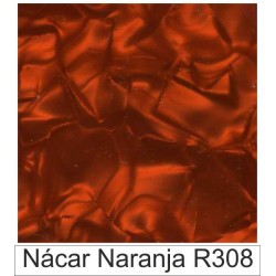 Acetato celulosa Nácar naranja  R308