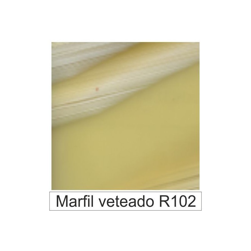 Acetato celulosa Marfíl veteado R102