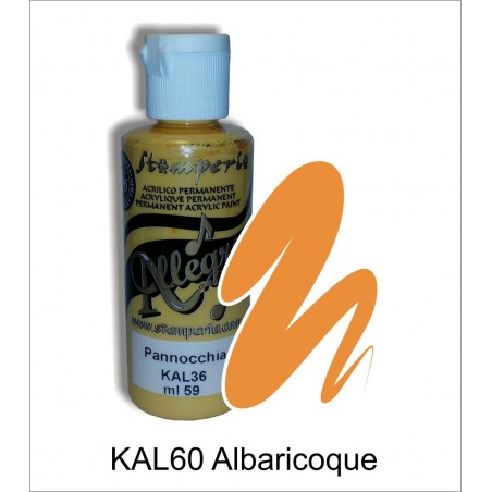 Pintura Allegro 59ml. Albaricoque