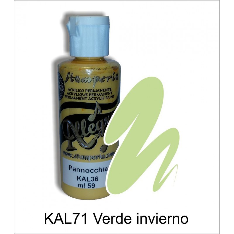 Pintura Allegro 59ml. Verde invierno