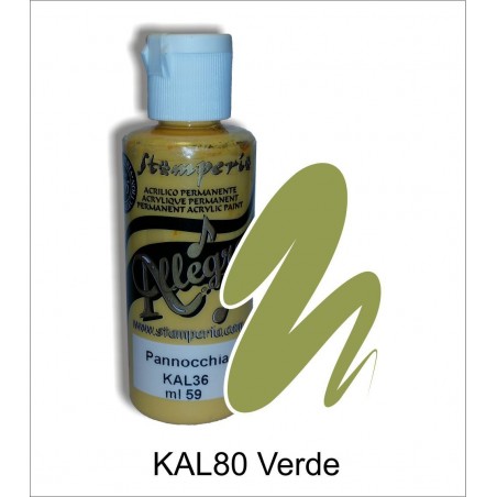 Pintura Allegro 59ml. Verde