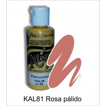 Pintura Allegro 59ml. Rosa pálido