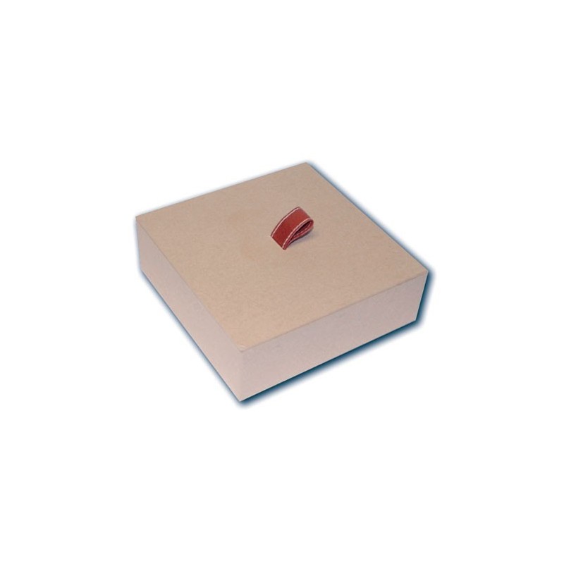 Caja cuadrada 16,5 x 16,5 x h6 cm.